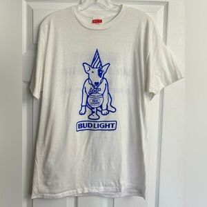 Vintage Royal First Class Spuds Mackenzie Bud Light Jan Peek 10KM Run Size XL